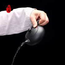 Zhisheng tea drinking Ceramic teapot Teapot set Home office Teapot Kung Fu tea set Tea making single pot Small Teapot