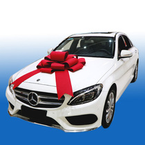 Car delivery ceremony big bow 4s shop new car car exhibition hall layout car show bow big red flower