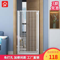 Free-to-punch pet stop anti-kitty Puppy door Bar fence fence Fence Fence Cat Guardrails Anti Jump Indoor Cage