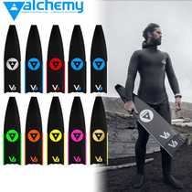Alchemy Triangle V3 V3-30 PLUS PRO carbon fiber Greek free diving long flippers