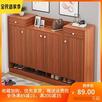 Simple doorway shoe rack Home Economy type minimalist modern indoor good-looking multilayer containing dust-proof shelve shoes cabinet