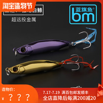 Blue Swordfish Luya Bait King Road No 5 Full swimming layer Commotion Minnow 15 20g Long throw smart Metal bait sequins