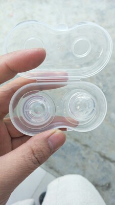 收到了，晚上回家实用，材质不错硅胶的，没有气味