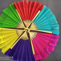 Eight-inch Rongchang fan silk scarf Yunnan lantern combination Haiyang Yangge Dancers Association examination grade eight tea Mountain song