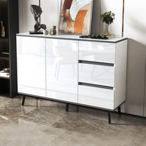 Slate light luxury sideboard modern minimalist wall tea cabinet small apartment kitchen cupboard living room storage wine cabinet