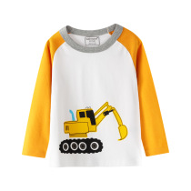 2022 New Boys Spring Autumn Long Sleeve Bottoming Shirt Children T-shirt T-shirt Clothes Summer Baby Boys Top Spring Clothing