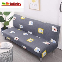 All-inclusive sofa bed cover without armrest cover