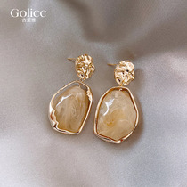 Retro Palace Wind Ear Spikes 2022 New Tide Ear Accessories Womens Small Crowddesign Sense Superior Light Extravagant Earrings 925 silver