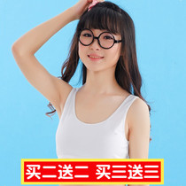 Girl development vest cotton student vest underwear girl girl girl without steel ring sports bra Cotton