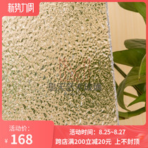 Diamond pattern embossed glass can be tempered partition toilet bathroom doors and windows process glass to map customization