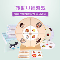 Golden Pie Rotation Thinking Game Space Thinking Game Logic Thinking Reasoning Ability All Brain Teaching Aids Early