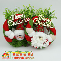 Christmas Muppet Shopping mall Hotel window pendant Christmas Tree decoration Christmas Snowman Old man three-dimensional garland