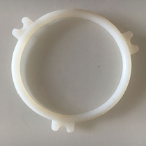 Steamer furnace bellows waterproof rubber pad soup barrel fire tube silicone pad commercial steamer soup furnace sealing ring accessories