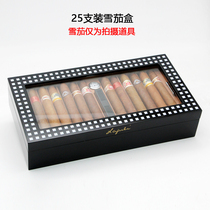 Lafuli cigar box moisturizer cedar wood soak box cedar wood solid wood wake-up eggplant case cigar box