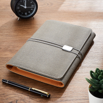 sfeng Shunwind notebook a5 Brief Thickening University Students Study Diary Multifunction Business Personality Creative Loose-leaf Office Work Conference Record Notepad Customization Can Imprint LOGO