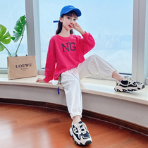 Next inss girls' set spring autumn 2022 new children's korean style children's clothing set fashion