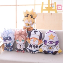 Two-dimensional animation surrounding bump world Golden Lei Lion An fan Xiu Gary Rose plush pillow doll