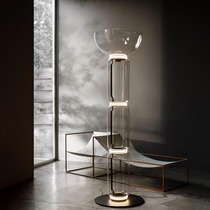 Nordic flos designer model room creative personality simple guest restaurant bedroom LED glass table lamp floor lamp
