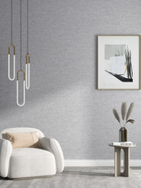 Wallpaper self-adhesive 50 m large roll bedroom warm waterproof moisture-proof scrub living room background wall home solid color wallpaper