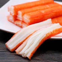 Crab stick 500g ready-to-eat crab meat lob hand ripping crab wicker low-fat mock Japanese sushi crab stick hot pot with ingredients