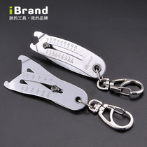 Imported iBrand card gauge Metric inch nut size Tooth thread fast precision measuring instrument tool