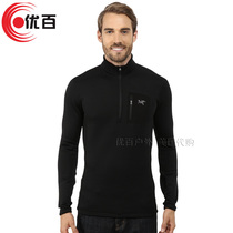 Yubai outdoor Arcteryx Rho AR Zip Neck Archeopteryx men fleece thermal underwear 11272