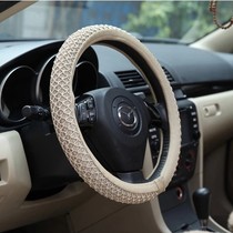 Car steering wheel cover van Wuling Hongguang s summer ice silk Linen Ultra-thin breathable non-slip summer cold