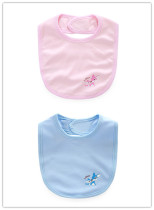 Dot deer baby cotton saliva towel baby bib newborn baby bib rice pocket