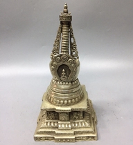 Antique bronze white copper brass silver-plated large serapt ornaments home decoration craft gifts antique collectibles