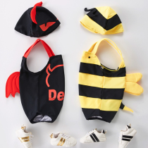 New childrens swimsuit Bee Baby Korean design hot spring swimsuit boys and girls baby swimwear
