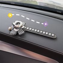 Transportation parking plate red car carrying temporary parking and carriage phone number plate automobile supplies