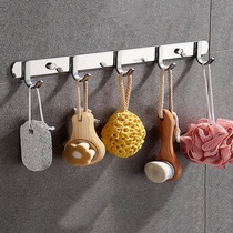 Adhesive hook a row of long key adhesive hook wall hanging door wall hanging self-adhesive 3M adhesive hook branch key adhesive hook