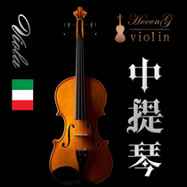 Imported European Cello professional grade 1515 5 inch full-handed viola viola viola carburetor