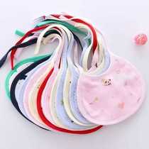 Baby mask strap bib newborn bib anti-spit milk cotton gauze baby saliva towel autumn and winter