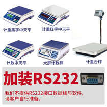 Youshen Weighing Counting Scale Medium Balance Weighing Platform with Relay RS232 Interface