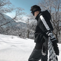 Long White Mountain ski suit rental RAWRWAR OUTDOOR SKI SUIT Male And Female Big Code Couple Single Board Double Board Waterproof