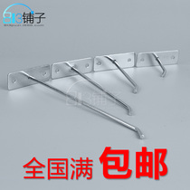 813 shop bold double electroplated straight hook wall hook boutique hook Easy installation mobile phone jewelry clothing