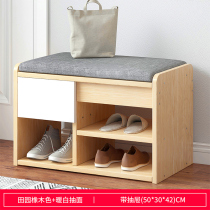 Can sit in the shoe cabinet can enter the door hall of the home small with shoe change stool type boarding home integrated multi-function low