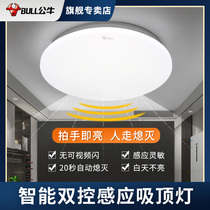 Bulls led automatic sound and light control corridor stairs smart home porch corridor aisle human body induction ceiling light