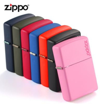 Lighter zippo genuine windproof kerosene burner zoppo matte paint color printing Zippo logo Creative gift lettering