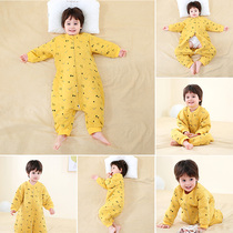 Baby Sleeping Bag Spring and Autumn Thin Four Seasons Universal Air Cotton Baby Childrens Warm Child Anti-Kick Split Sleeping Bag