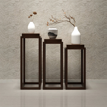 Cloud house living room flower frame decorative frame solid wood decorative frame ash wood decorative frame ash wood solid wood flower stand