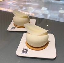 ins mousse bottom dessert gasket French mousse gasket net red cake bottom thick white bronzing custom