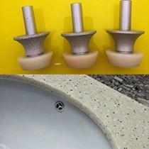 Subtable basin brazing cutter head trimmer wheel quartz stone marble trimming cutter head processing tool Gong machine