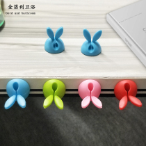 4pcs Rabbit ear cable tensioner 4pcs Viscose wire winder Cable manager Cable clamp Free hole cable tensioner