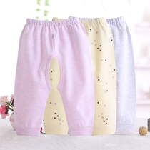 Newborn Baby Clothes Autumn Winter Thin style Bottoms Pants Baby Pure Cotton Autumn Trousers Protective Belly Warm Pants 7386 7287