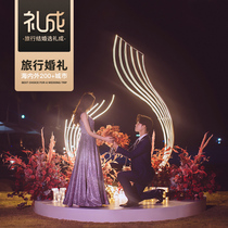 Licheng tourist wedding Hainan Sanya Raffles Church lawn planning Wedding travel wedding high-end customization