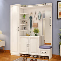 Entrance Gate Xuan Cabinet Door Hall Cabinet Cabinet Minima Modern Shoe Cabinet Cloister Hood Cabinet Integrated Open Multifunction Custom Wardrobe
