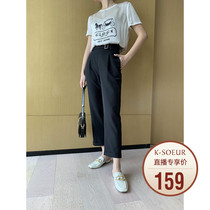 Sister K (silk carriage T) 16 mmi stretch silk commuter wind creative letter carriage printed T-shirt for women