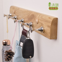 Tussah coat rack hanger wall hanging bag hook simple three-dimensional adhesive hook key door rear adhesive hook